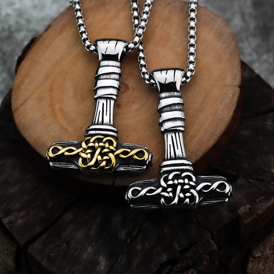 European and American Style Viking Thor's Hammer Pendant Jewelry