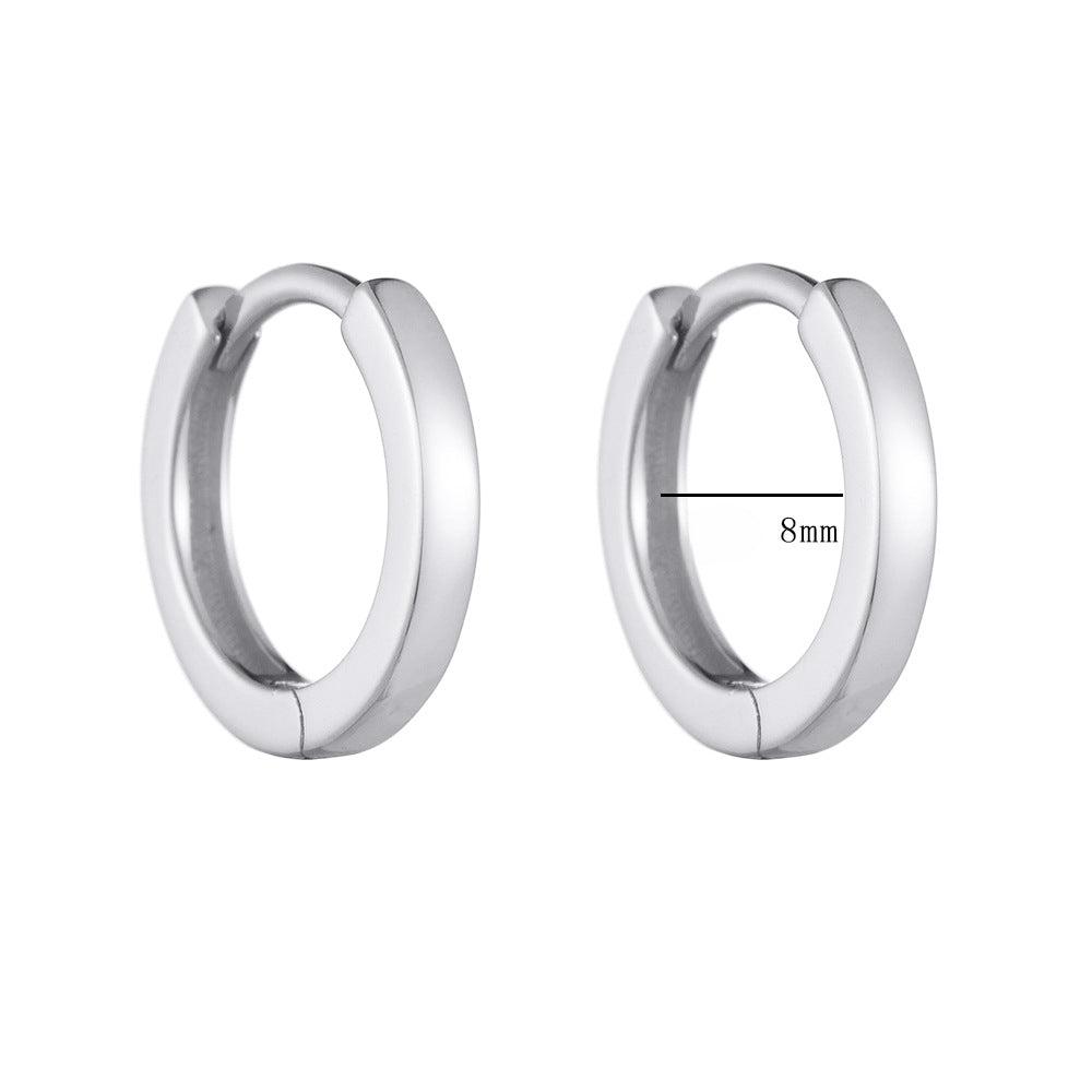 European And American Cross-Border S925 Sterling Silver Earrings