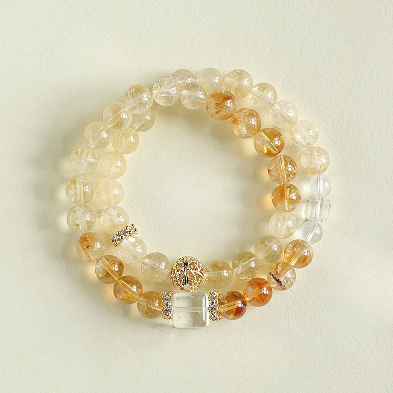 Planderful Fortune's Favor Bracelet – Elegant Crystal Beaded Design