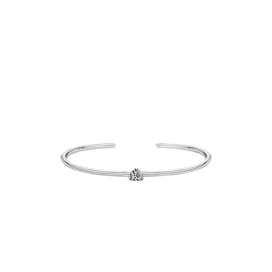 Everyday Genie Sterling Silver Diamond Accent Bracelet for Women