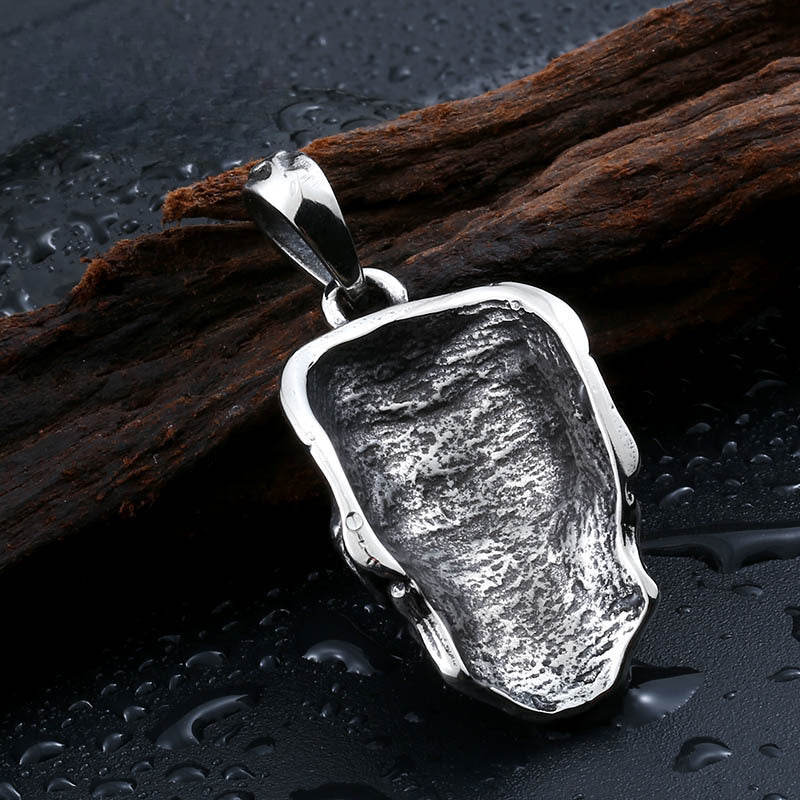 Titanium Steel Men's Skull Pendant - Punk Jewelry for Wholesale Supply on AliExpress and Amazon