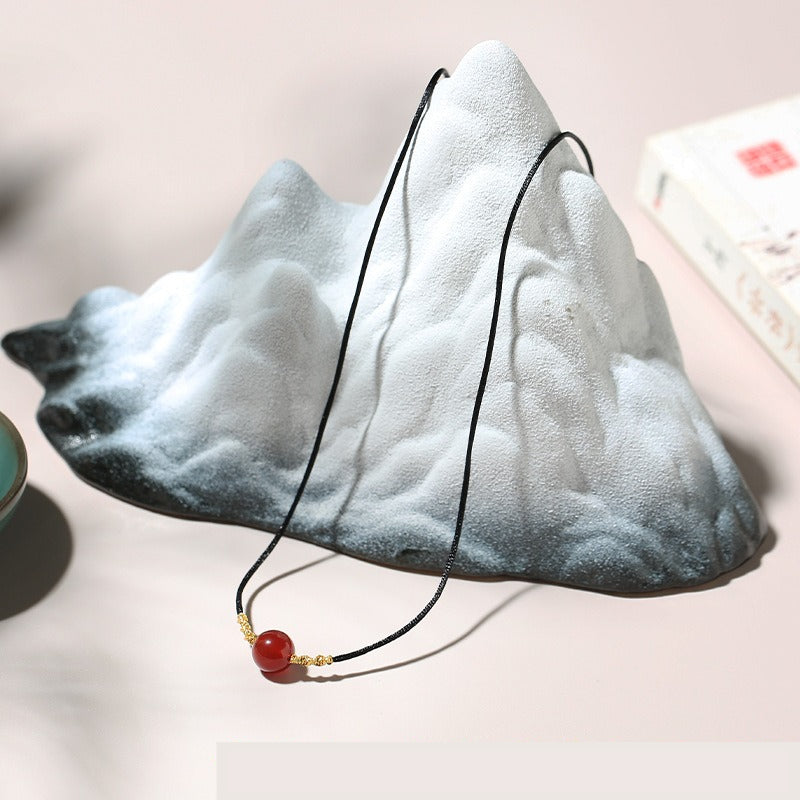 Agate Zodiac Necklace