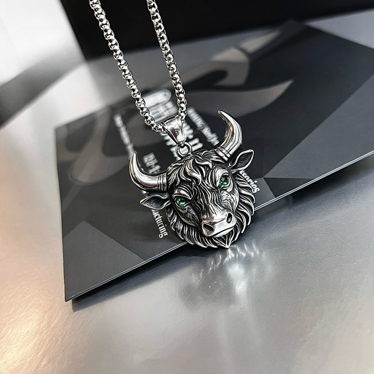 Domineering Bull Stainless Steel Ring