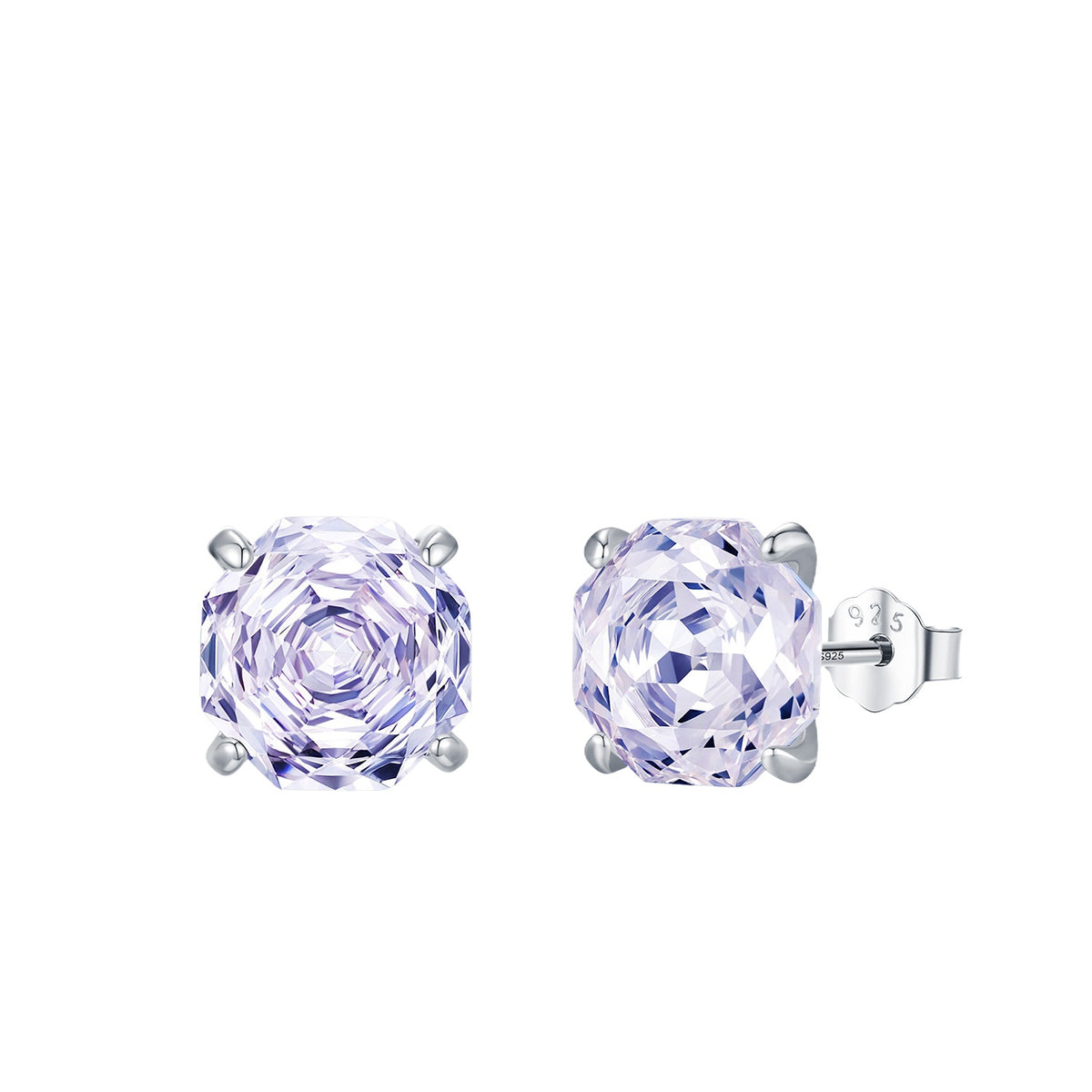 925 Sterling Silver Rose-Cut Cartilage Stud