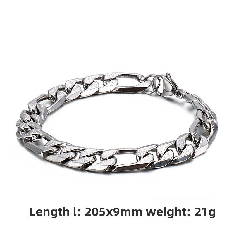 Stainless Steel – Unisex Bracelet – Hip-Hop Titanium Steel