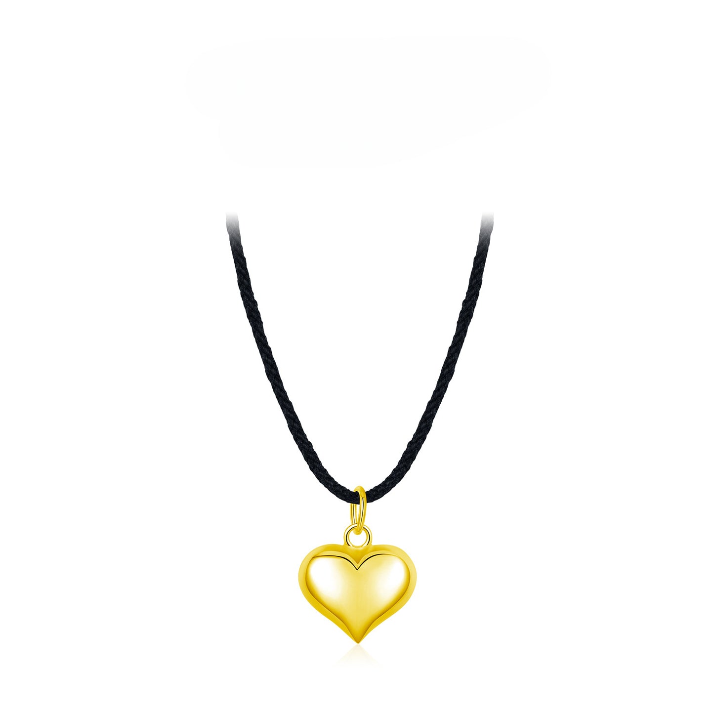 Planderful Everyday Genie S925 Sterling Silver Mirror Love Pendant Necklace – Simple and Elegant Collarbone Chain for Girls