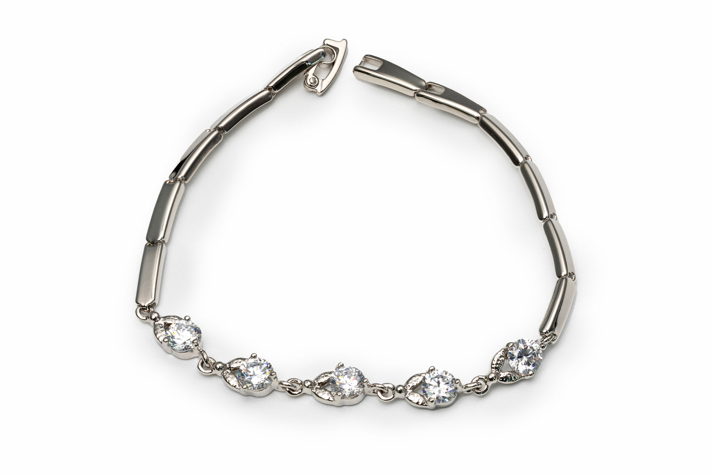 Silver Flower Bracelet -Silver Bracelet for Women