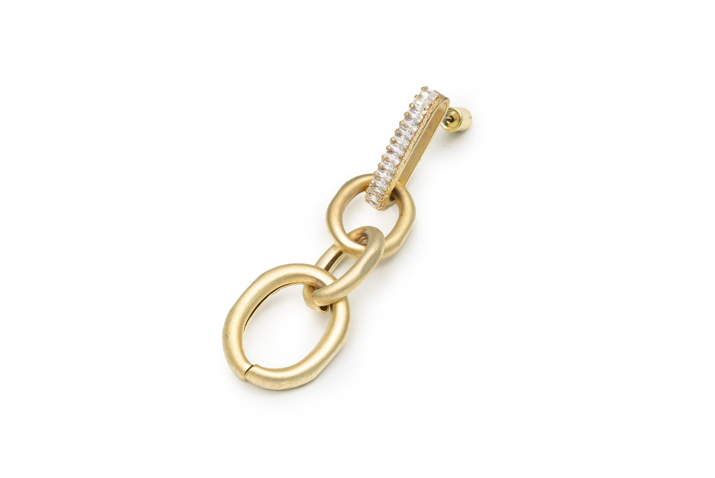 Golden Chain Drop Earrings - Golden Drop Earrings for Women