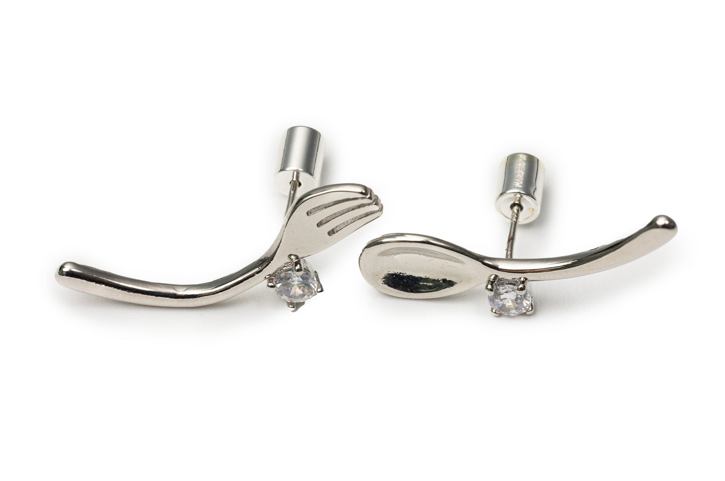 Planderful Dinnerware Studs - Golden/Silver Studs for Women