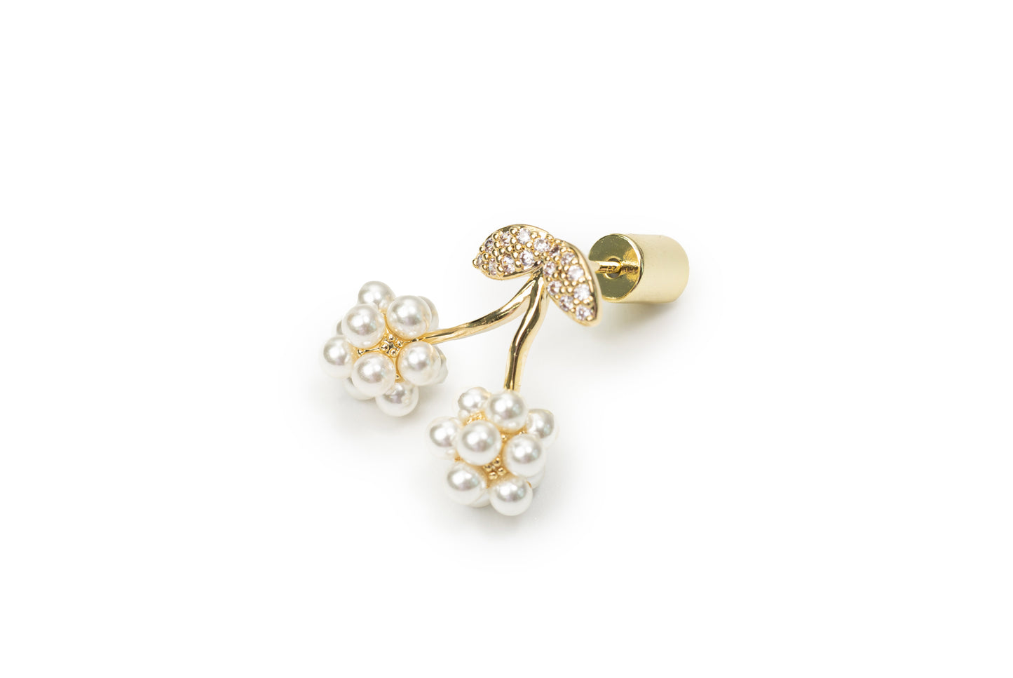 Planderful Golden Grape Studs - Golden Studs for Women