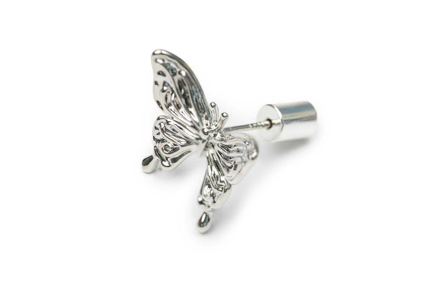 Planderful Silver Butterfly Studs - Silver Studs for Women