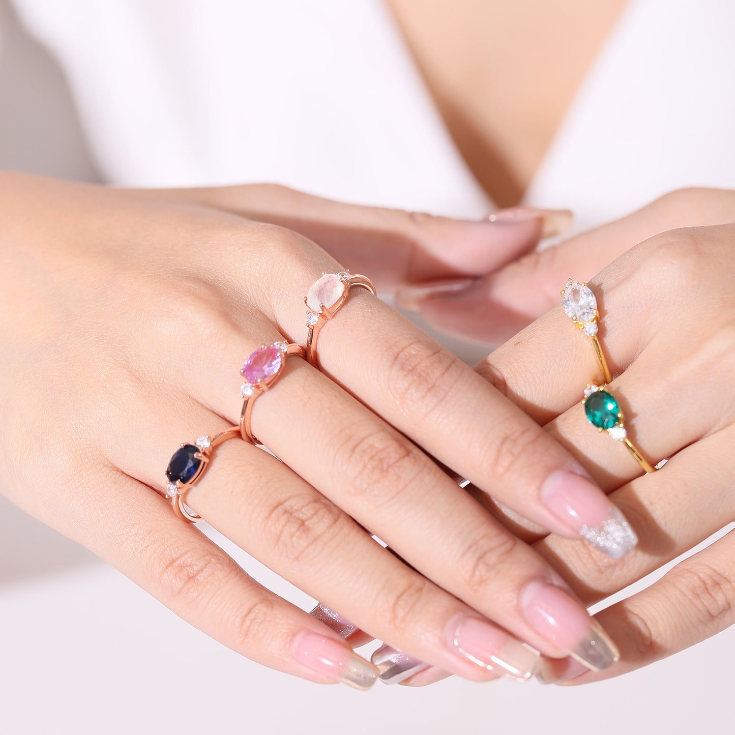 Classic Luxury 5A Zircon S925 Sterling Silver Ring for Women