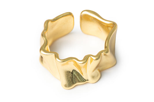 Irregular Golden Ring - Golden Ring for Women