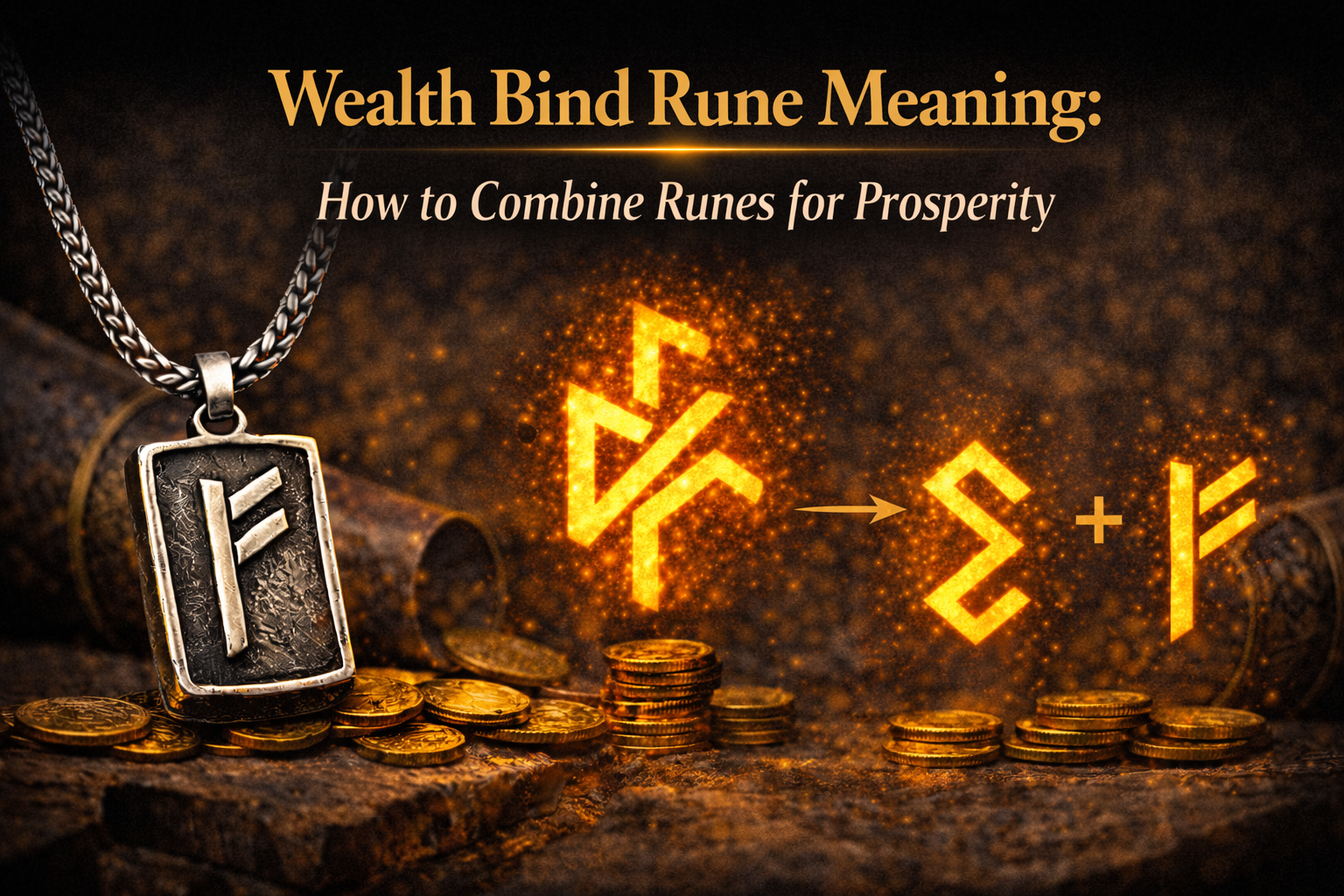 Wealth Bind Rune Meaning: How to Combine Runes for Prosperity ...