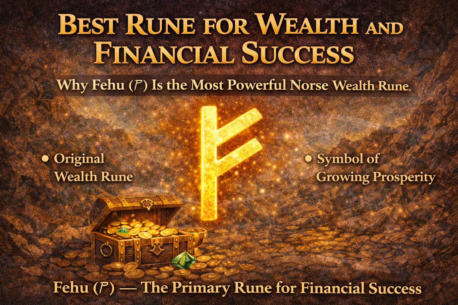 Best Rune for Wealth and Financial Success – Planderful Shop