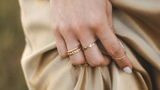 How to Layer Rings for a Minimalist Look-Master the Art of Subtle Elegance with Planderful Jewelry