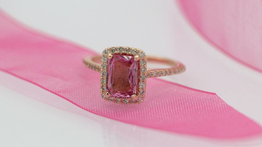 Where Are Pink Sapphire Engagement Rings Trending Now? A Comprehensive Guide