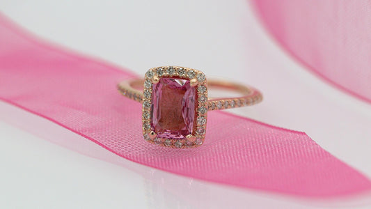 Where Are Pink Sapphire Engagement Rings Trending Now? A Comprehensive Guide