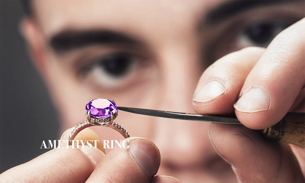 Amethyst Collection Rings