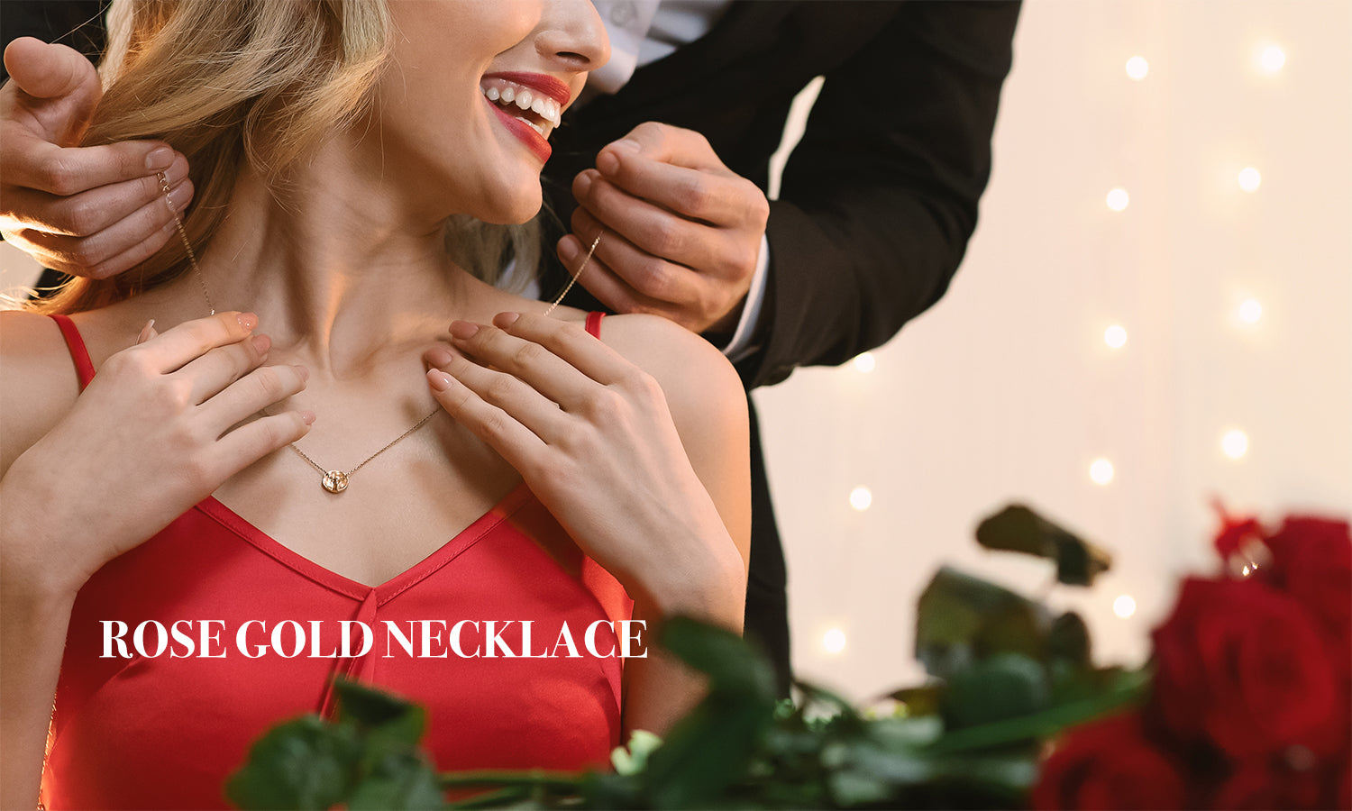 Rose Gold Colour Necklaces