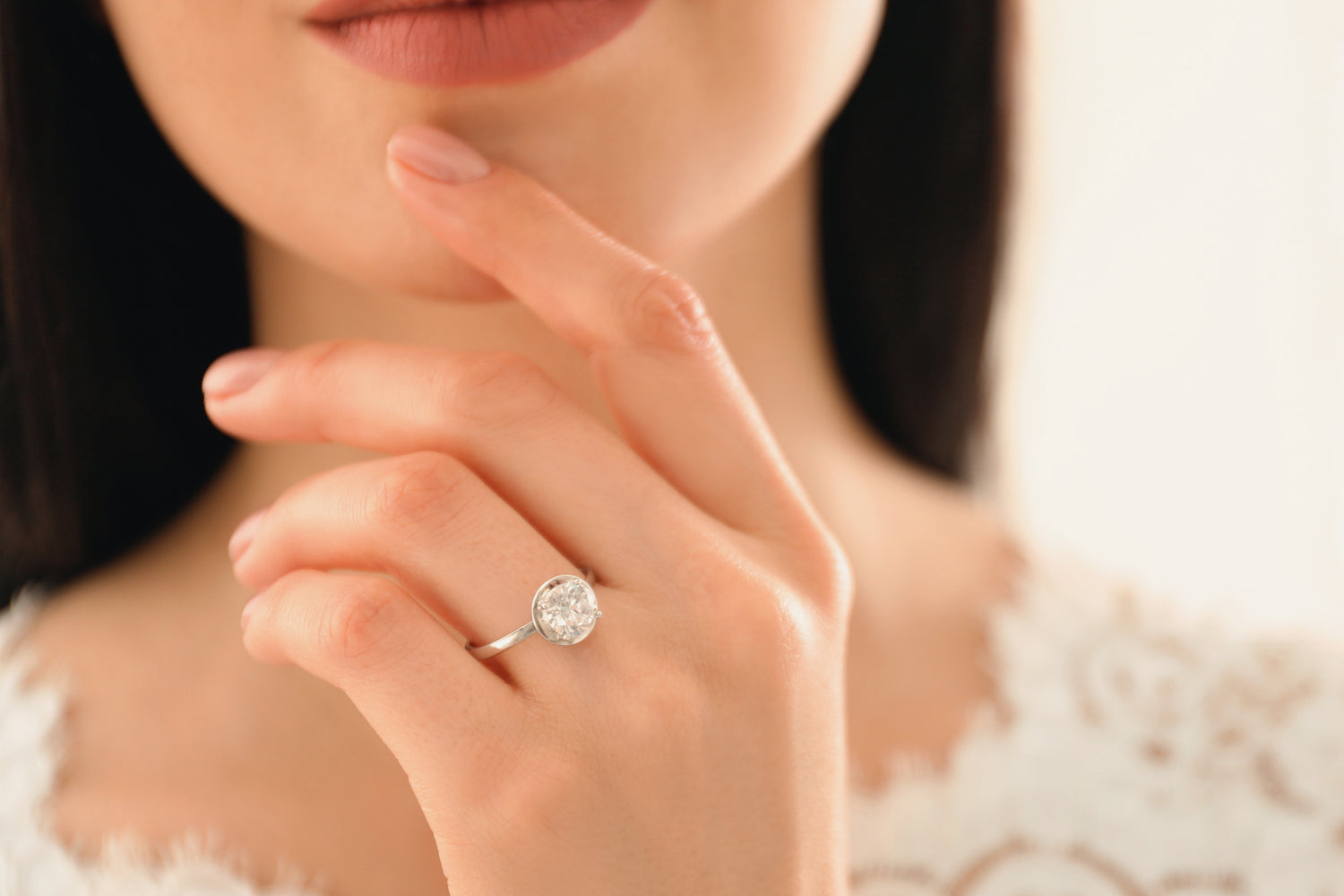 Moissanite Sparkling