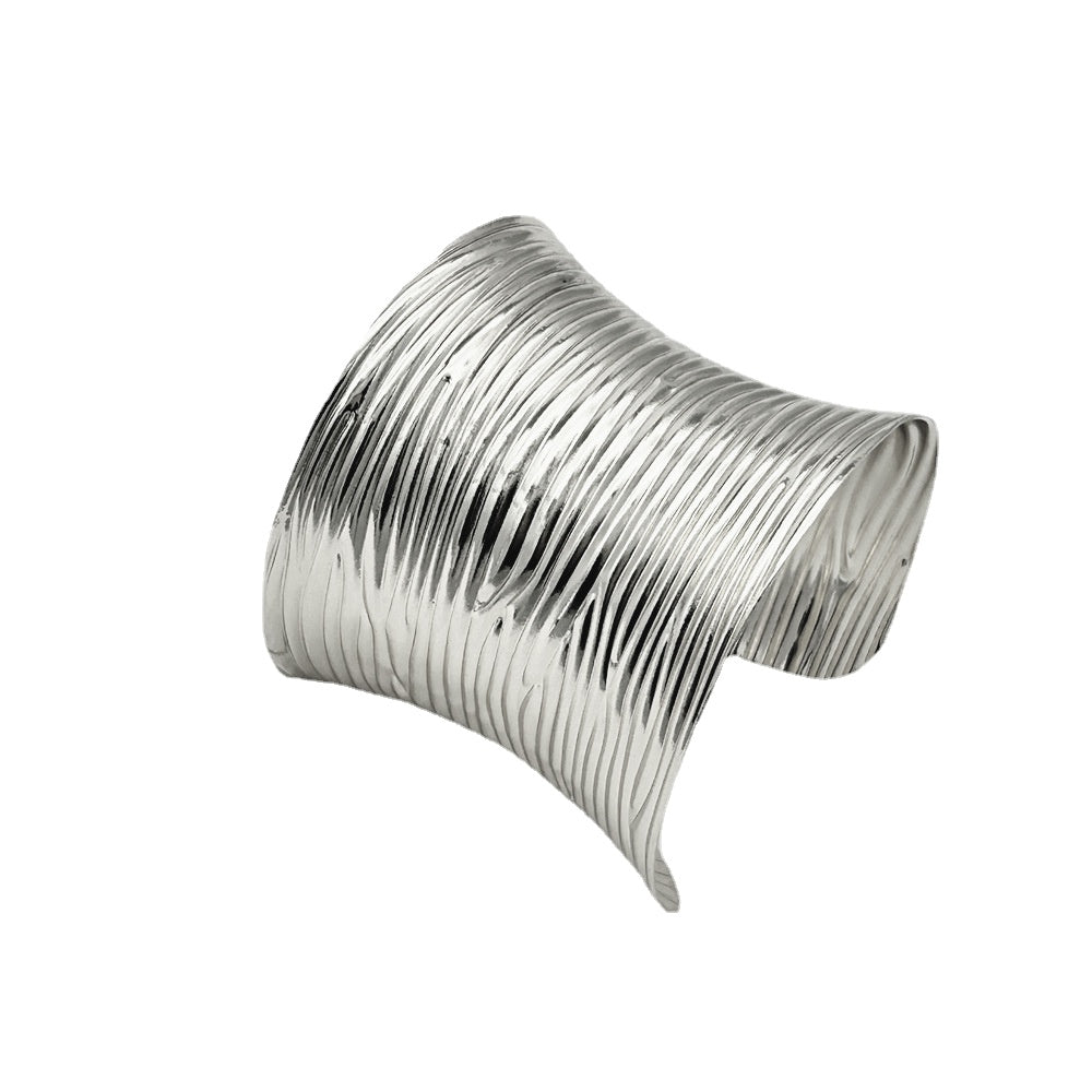 Elegant Vienna Verve Alloy Bracelet with Unique Napkin Buckle Detail