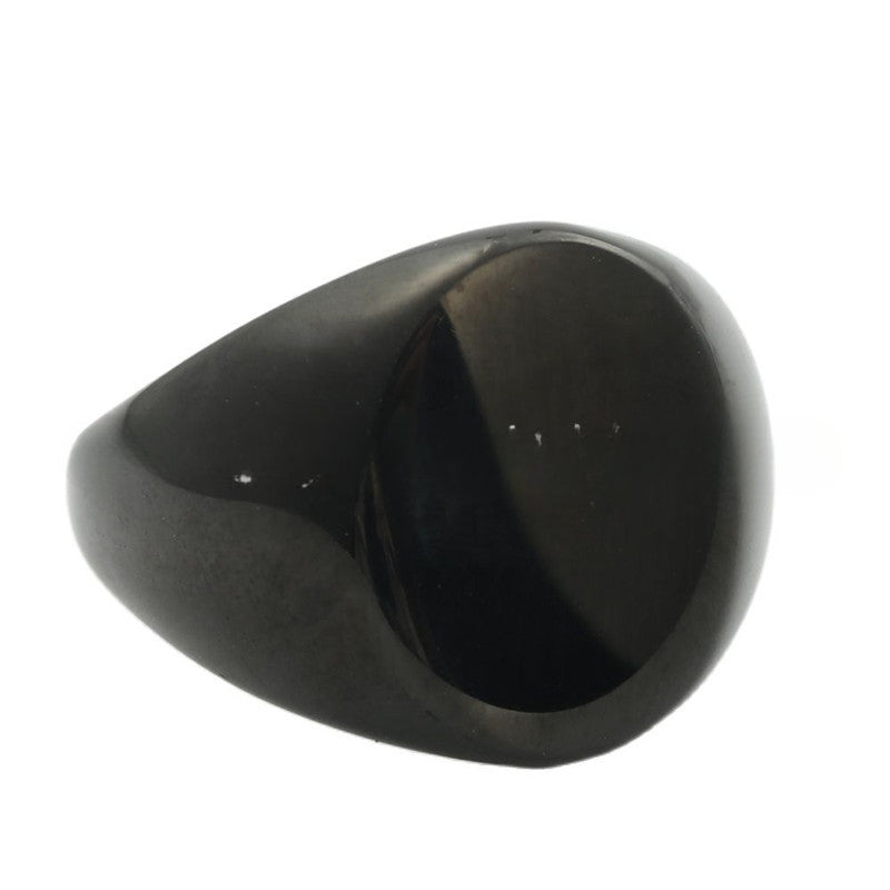 European And American Jewelry Titanium Steel Glossy Ring