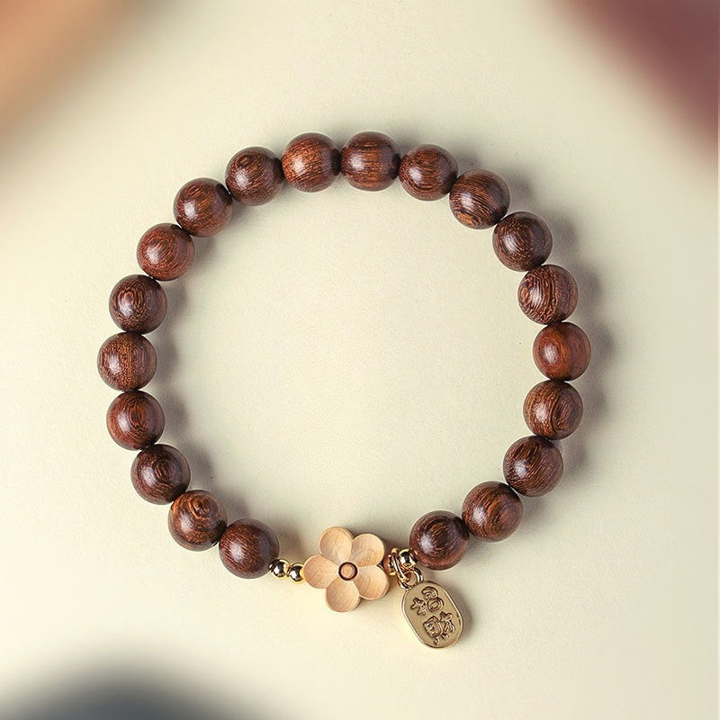 Sandalwood Floral Bracelet