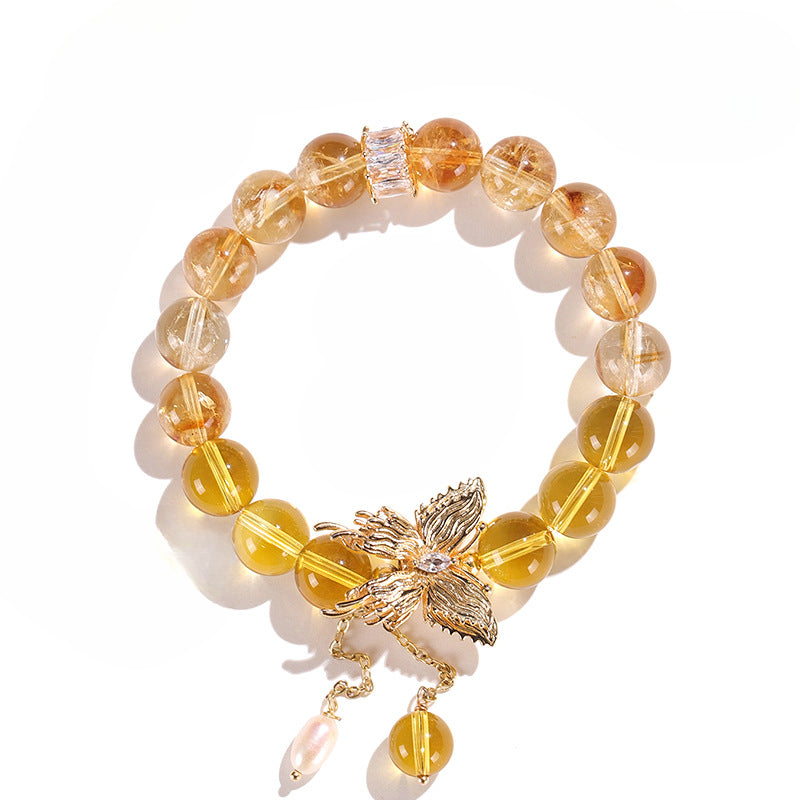 Planderful Fortune's Favor Bracelet – Elegant Crystal Beaded Design