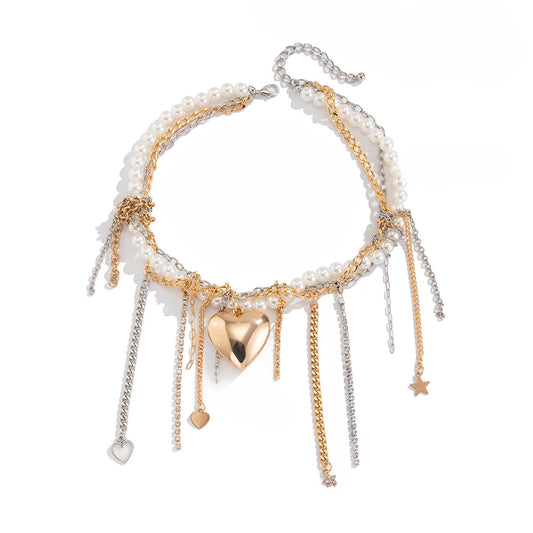 Planderful Vienna Verve Necklace – Exaggerated Heart-Shaped Pendant