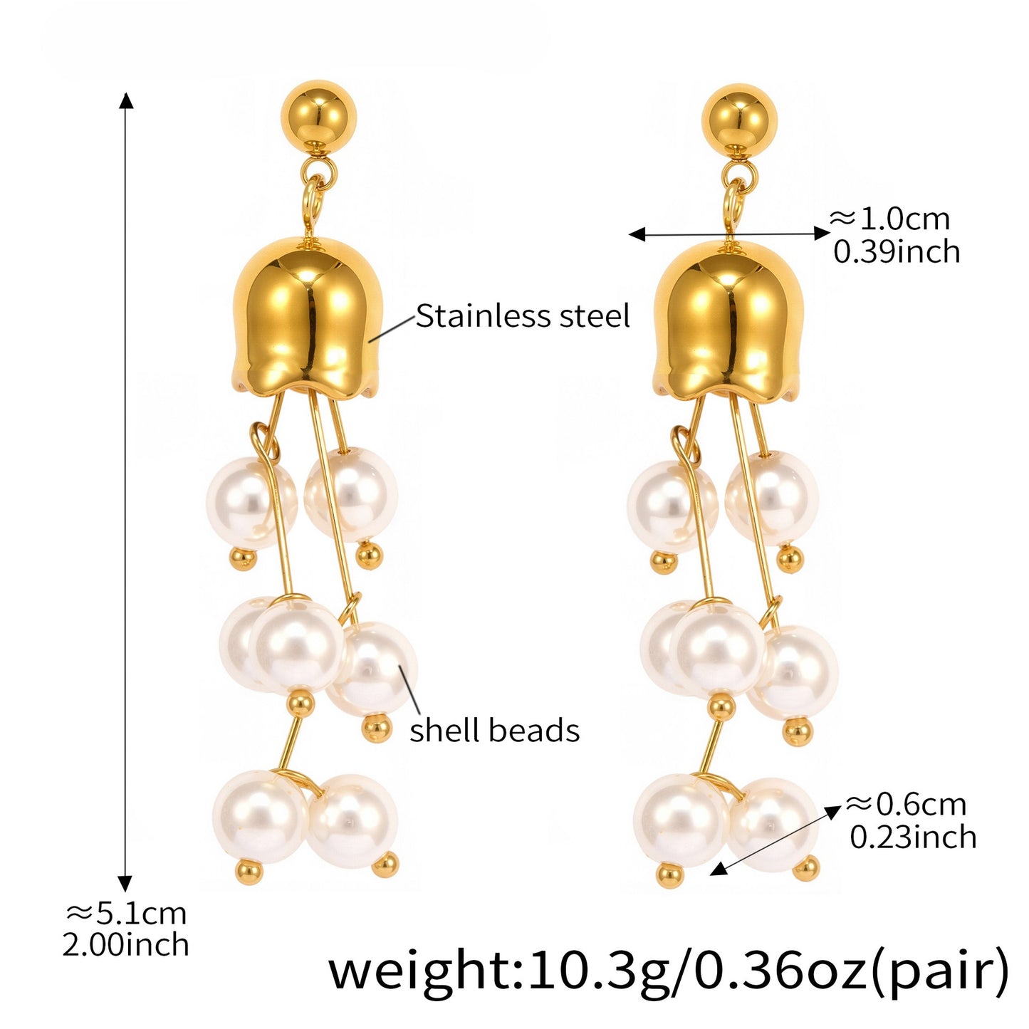 Planderful Turquoise Tassel Earrings Women Everyday Genie