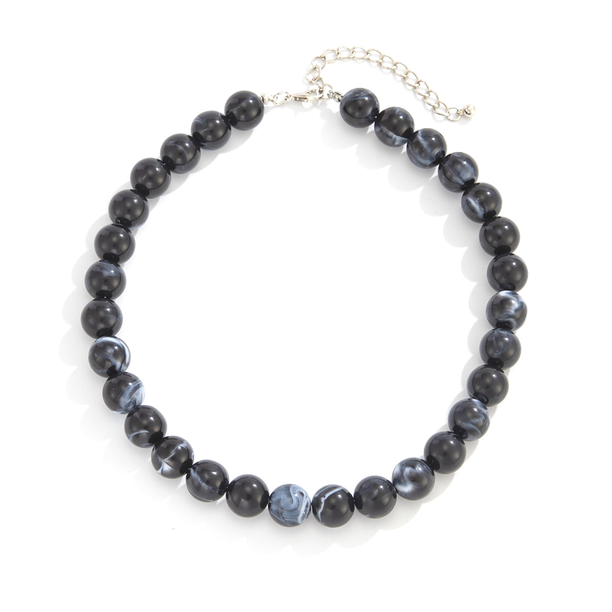 Dopamine-Color Beaded Choker