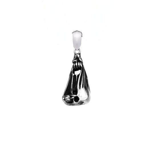 Titanium Steel Skull Pendant for Men - Bold Design in Wholesale Jewelry