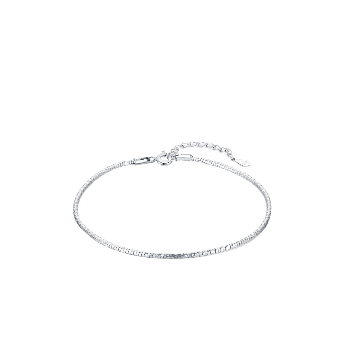 Everyday Genie Snake Bone Sterling Silver Bracelet