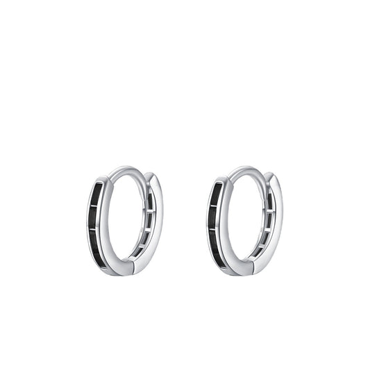 Stunning S925 Pure Silver Zircon Earrings for Women, Trendy and Versatile