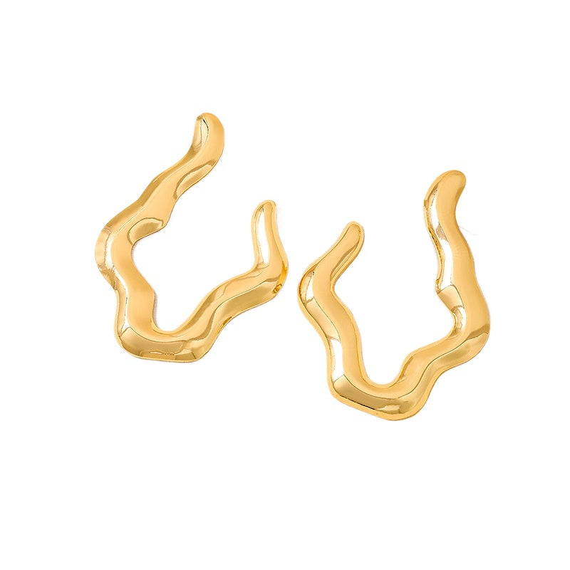 Planderful Vienna Verve Earrings – Unique Geometric Design