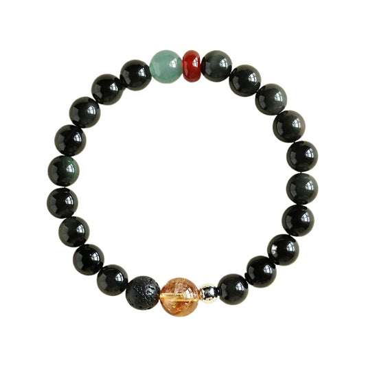 Planderful Fortune's Favor Bracelet – Premium Huangta Crystal Design