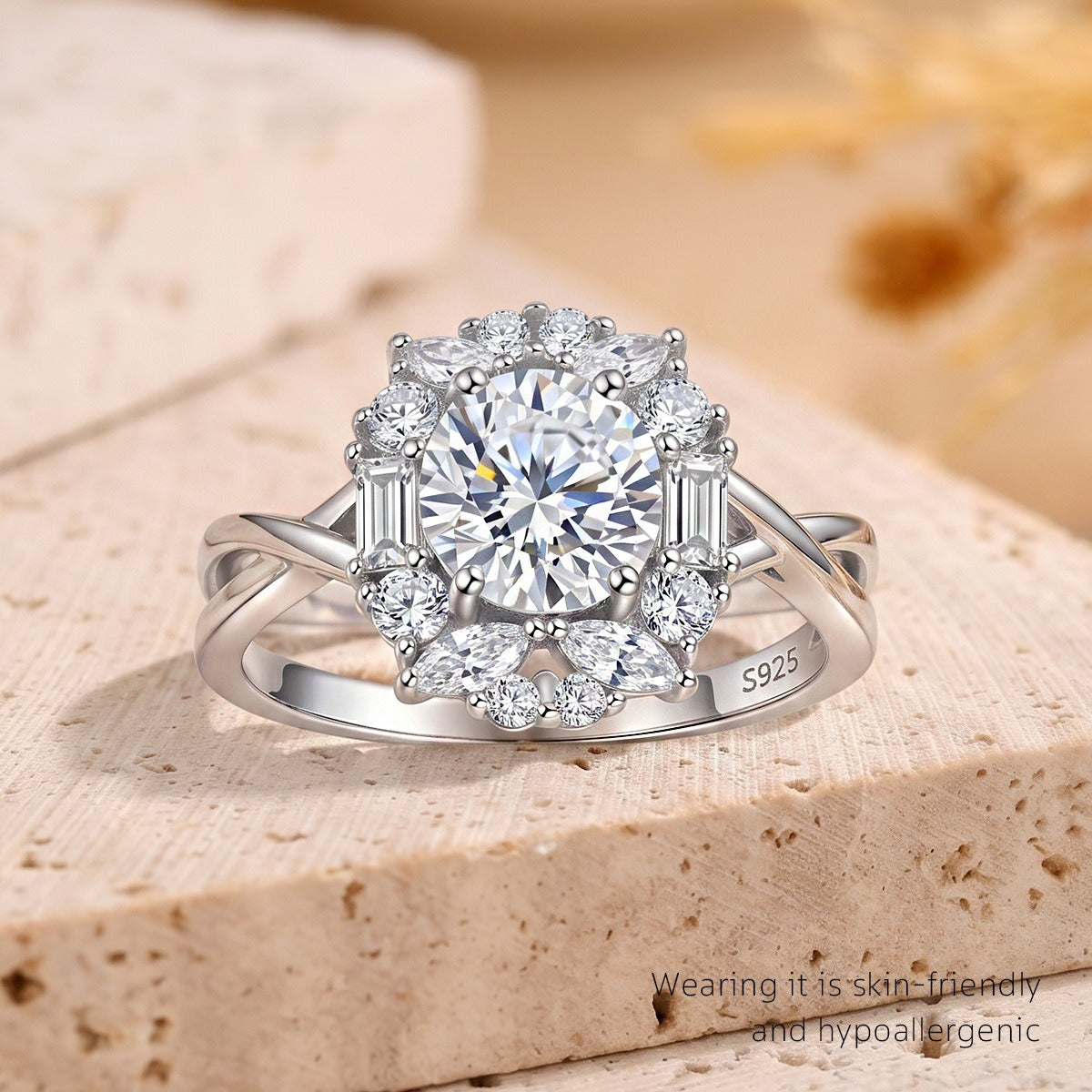 Oval Pigeon S925 Sterling Silver Women's Ring
