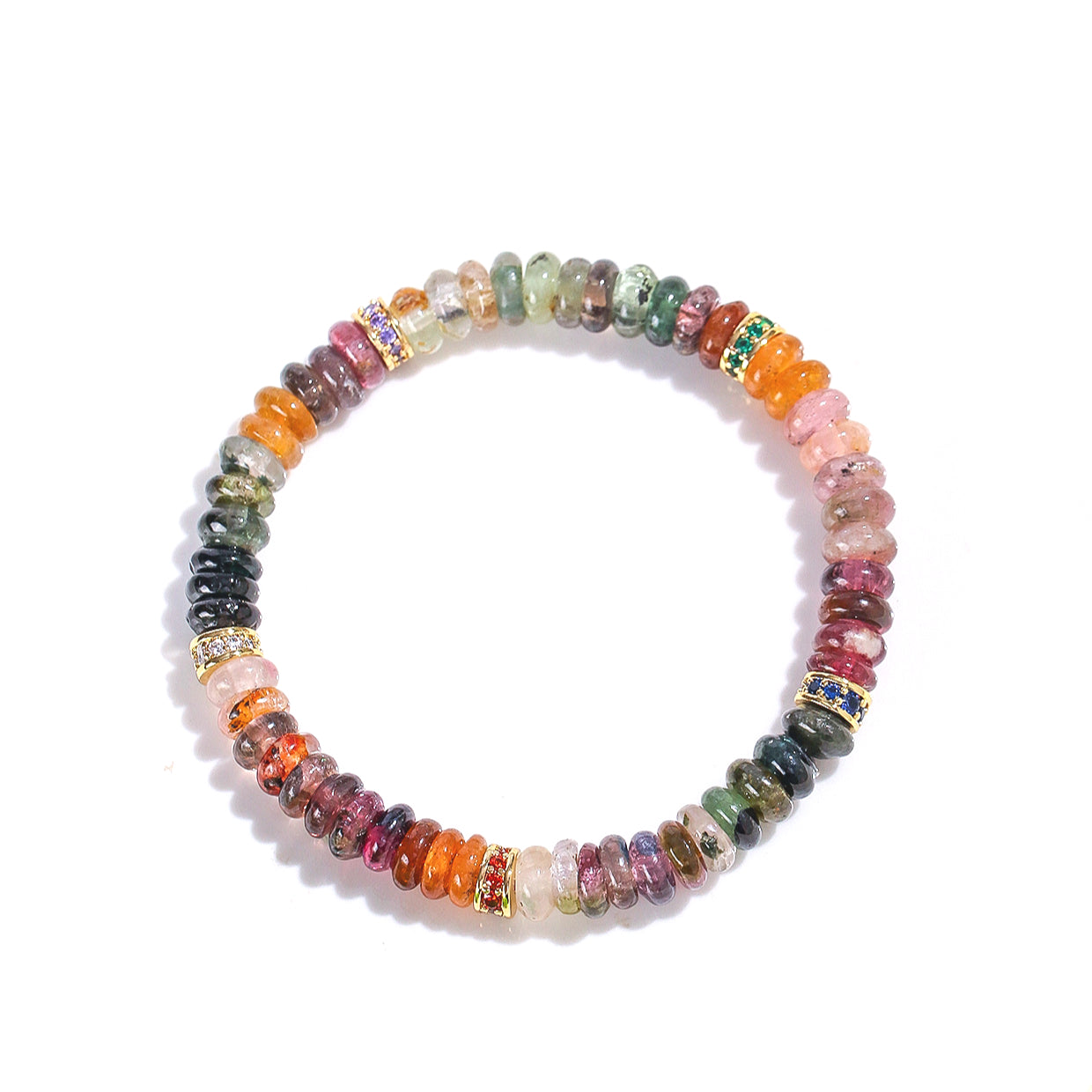 Planderful Fortune's Favor Bracelet – Exquisite Natural Tourmaline Design