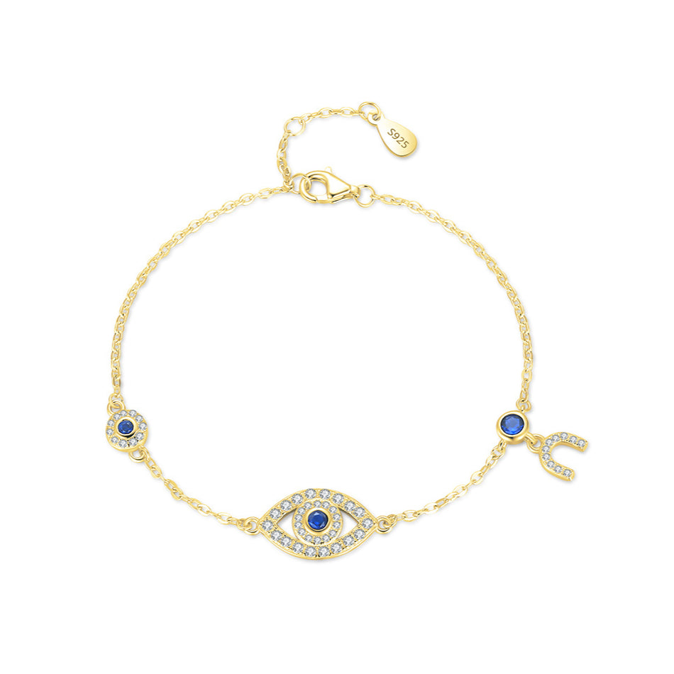 Planderful Everyday Genie Bracelet – Stylish Blue Eye Design