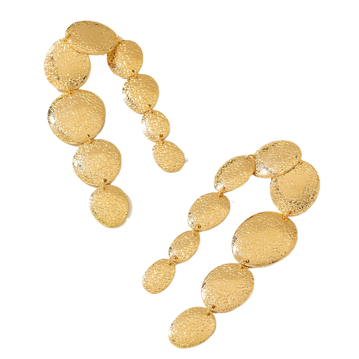 Planderful Vienna Verve Earrings – Exaggerated Heavy Metal Design