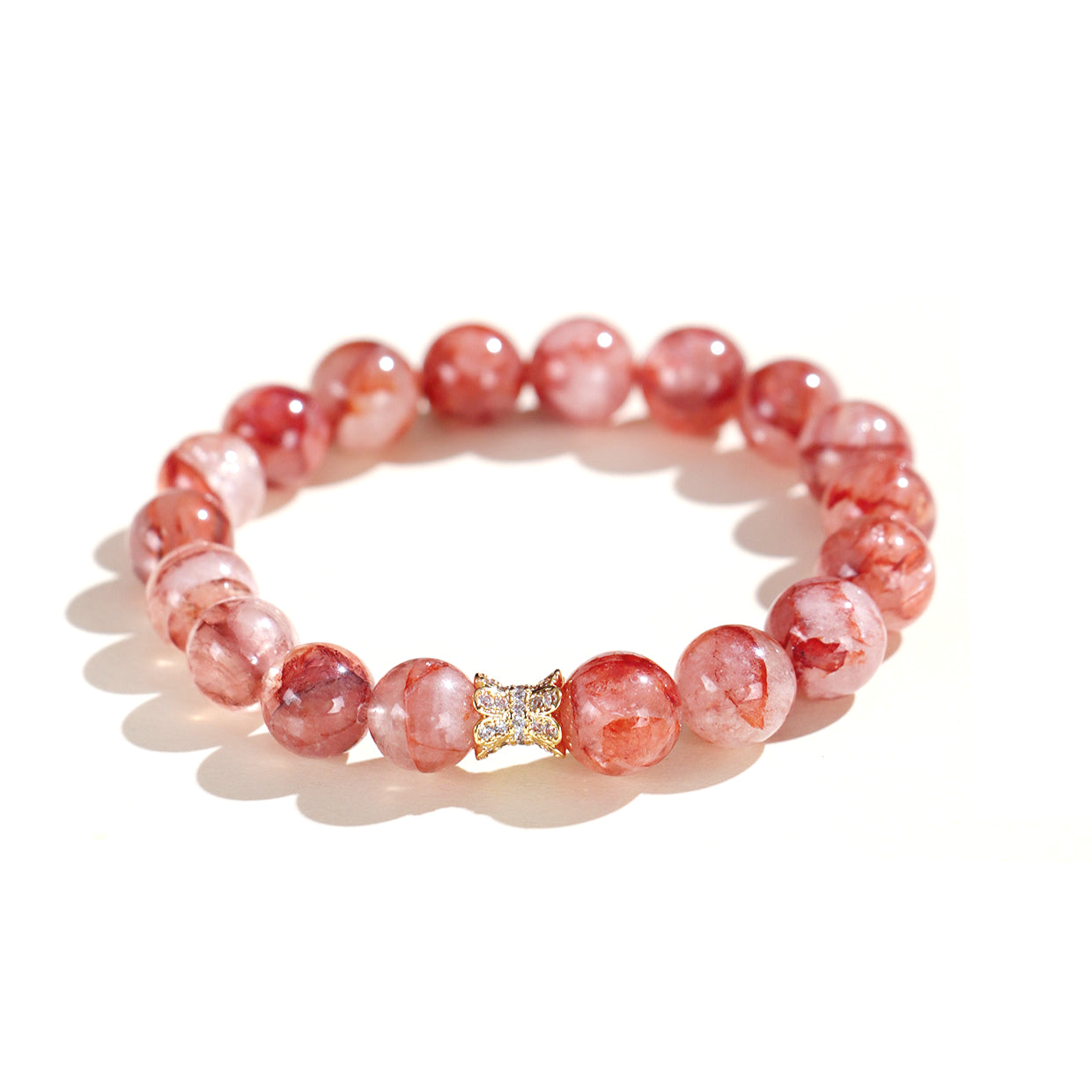 Planderful Fortune's Favor Bracelet – Elegant Red Beaded Design for Stylish Gifting