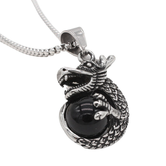 Dragon Ball Titanium Steel Pendant For Men Unisex Protection Statement By Planderful