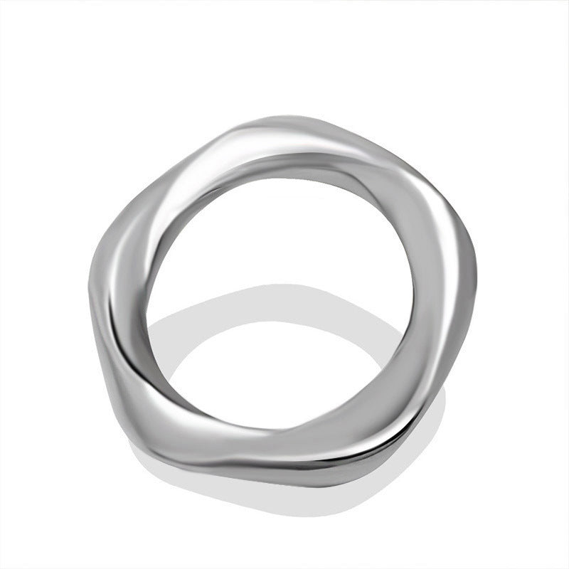 Fine Ring Ring – Couple Ring – Titanium Steel Tail Ring