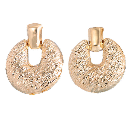 Elegant Vienna Verve Gold Drop Earrings