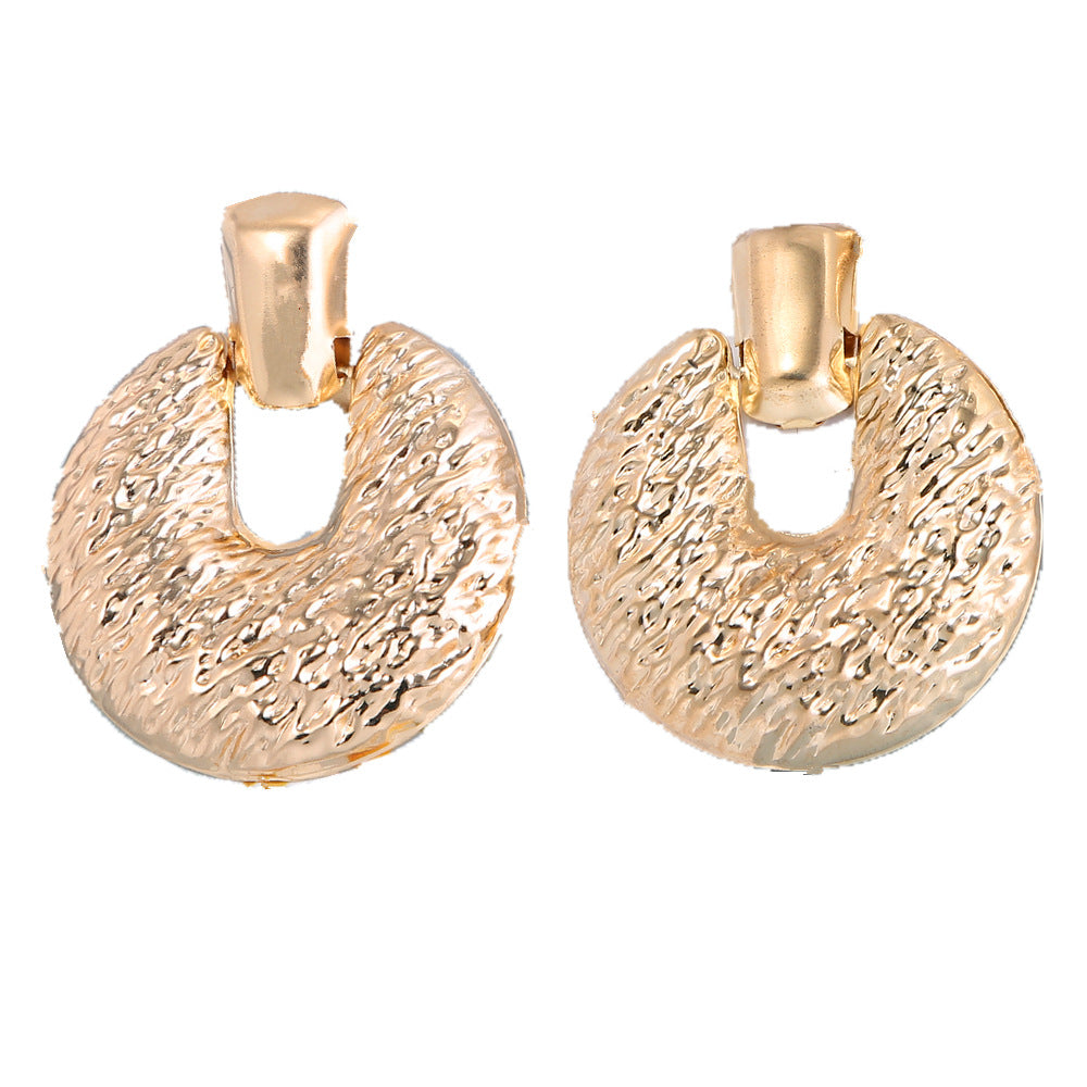 Elegant Vienna Verve Gold Drop Earrings