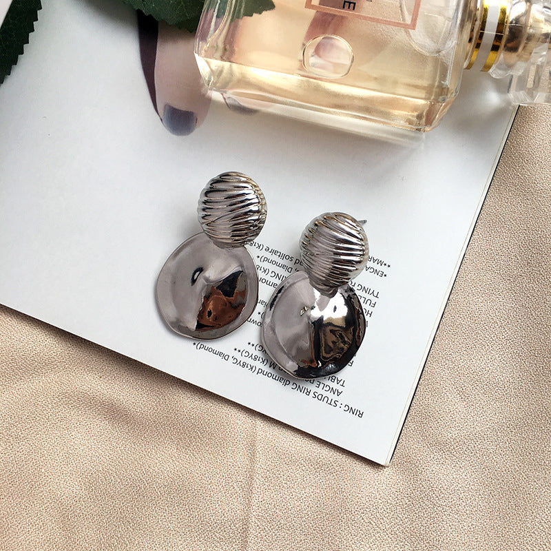 European Chic Metal Earrings - Vienna Verve Collection