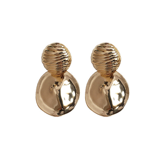 European Chic Metal Earrings - Vienna Verve Collection