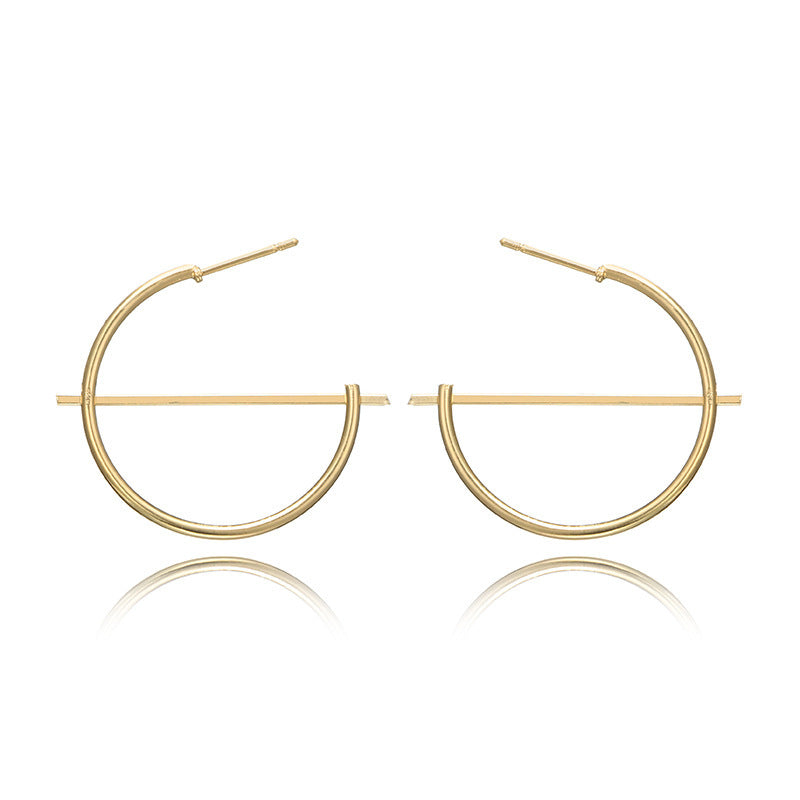 European Style C Alloy Earrings - Vienna Verve Collection