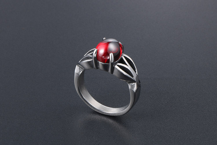 Jewel Ring Stainless Steel Fashion For Women Vintage